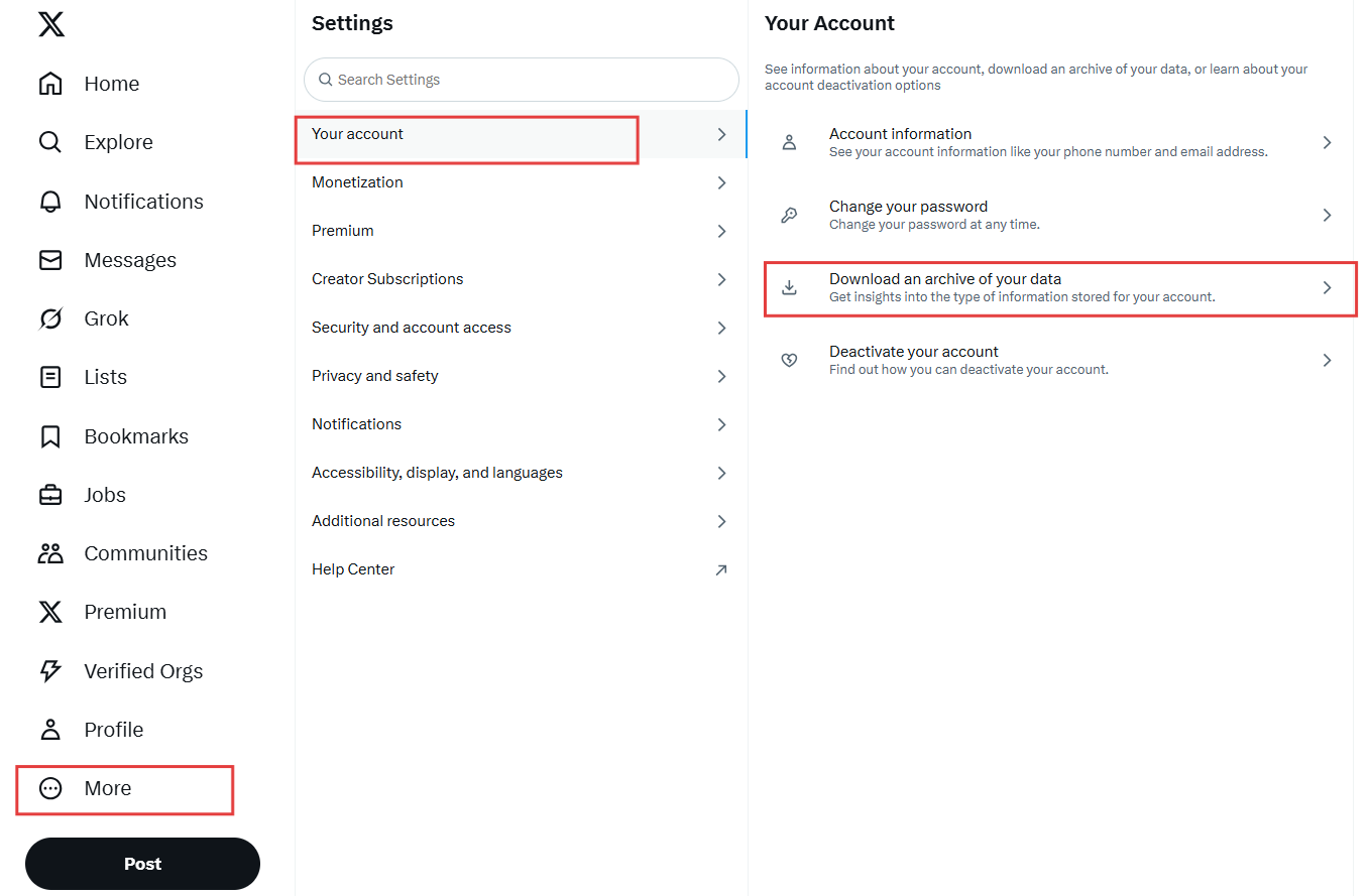 download twitter history archive